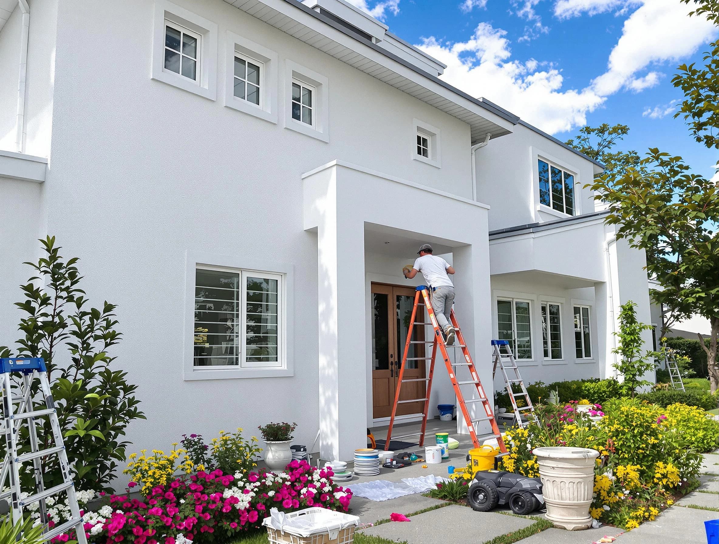 Cleveland House Painters team delivering a fresh exterior coat in Cleveland, OH