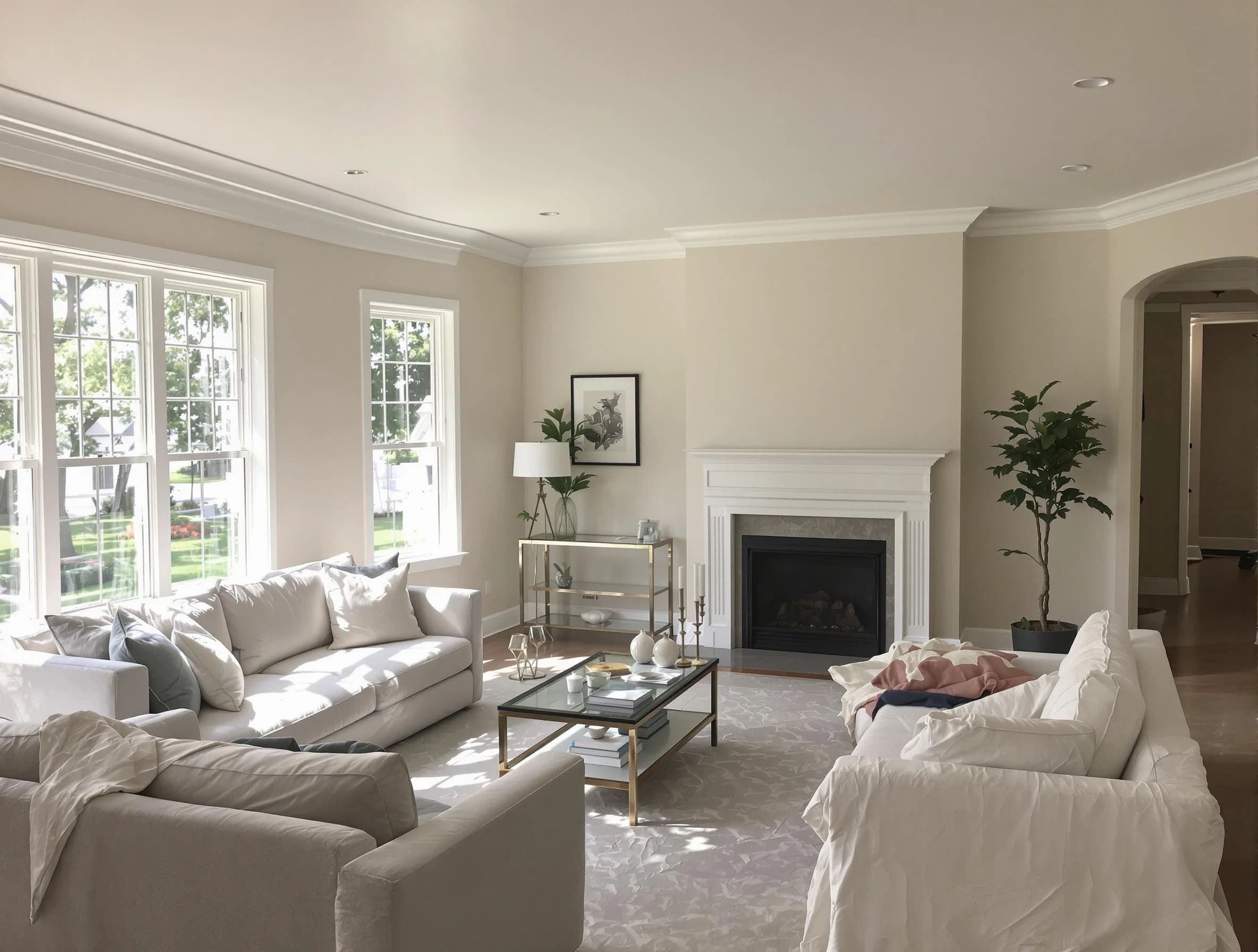 Interior painting by Cleveland House Painters experts in Cleveland, OH