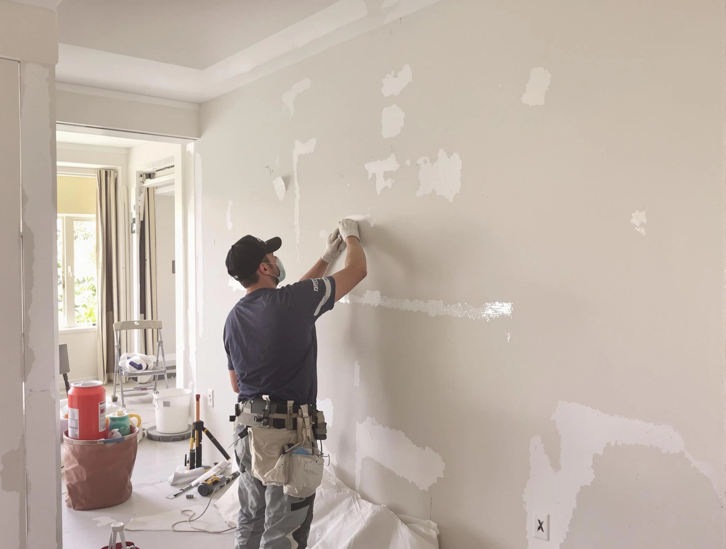 Taping and mudding service by Cleveland House Painters in Cleveland